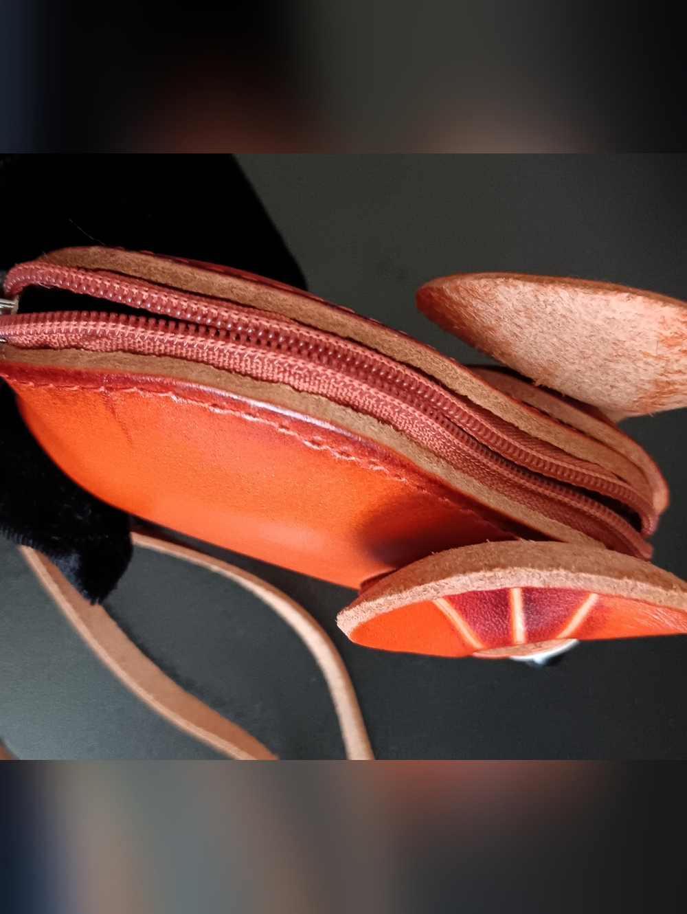 Elephant Leather Wristlet (New) - Picture 8 of 10